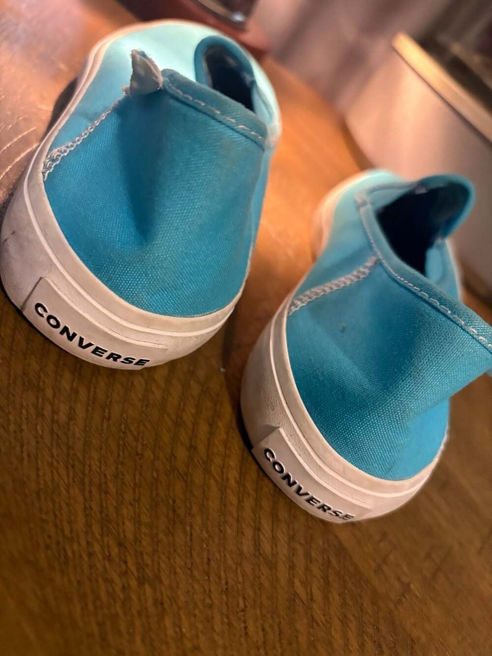 Converse Rio Slip Canvas Sneakers in Blue